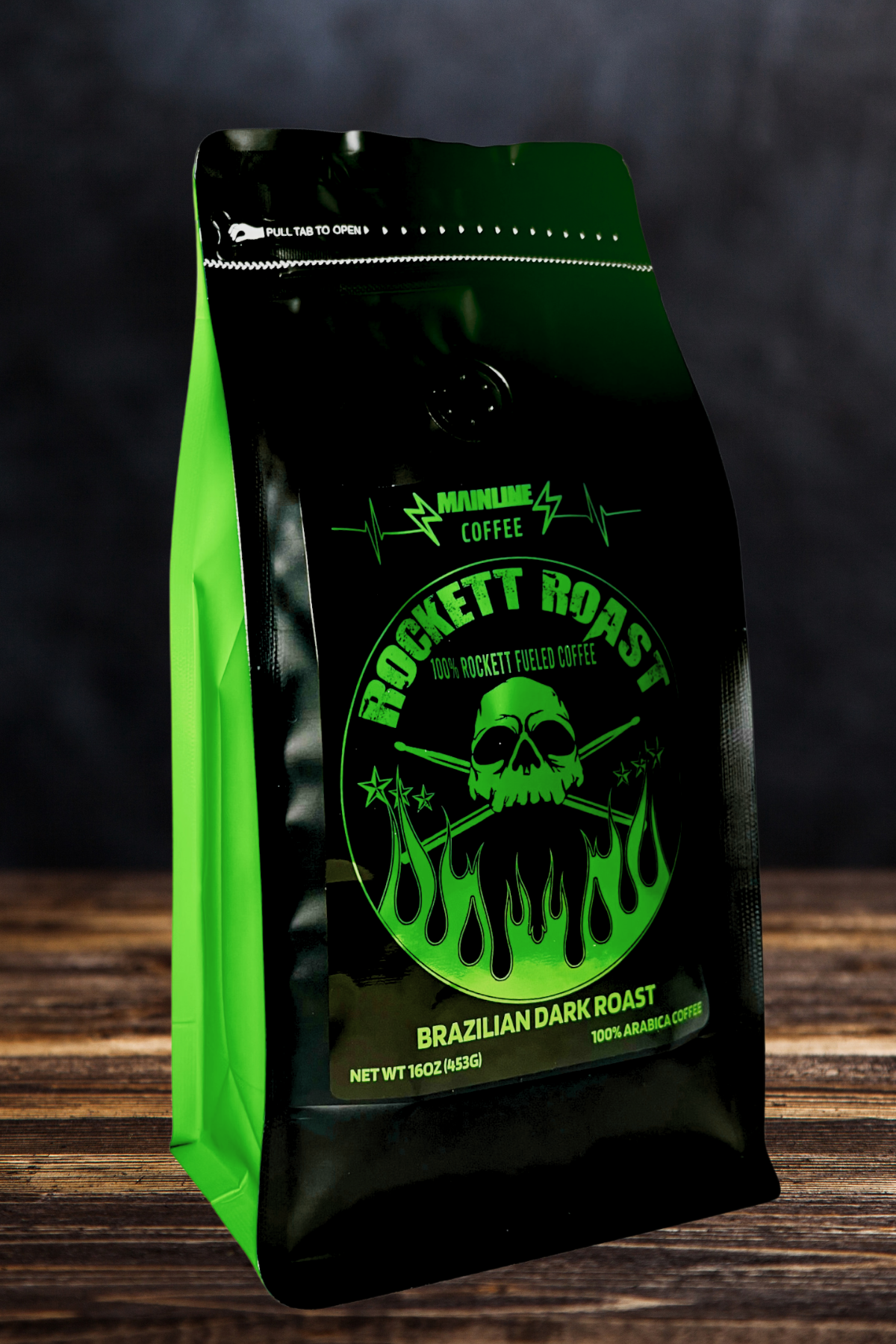 ROCKETT ROAST - Brazilian Dark Roast (1 Pound)